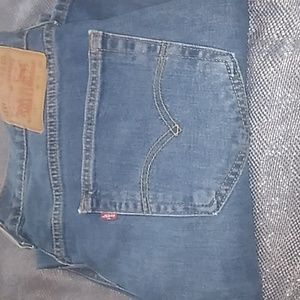 Red tab 514 Levi's mens medium wash size 36 x 30
